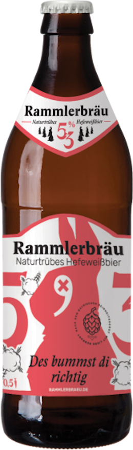 Product image of Rammlerbräu - Naturtrübes Hefeweißbier