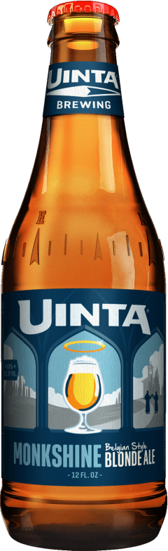 Produktbild von Uinta Monkshine Organic Belgian Style Blonde Ale