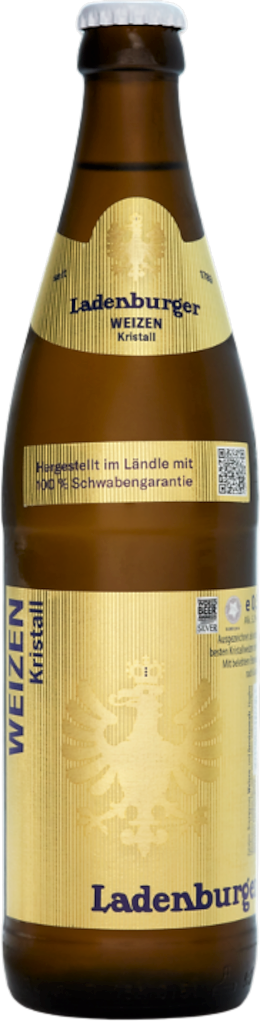 Produktbild von Brauerei Ladenburger - Ladenburger Weizen Kristall