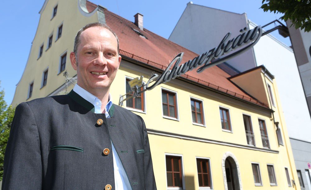 Schwarzbräu brewery from Germany
