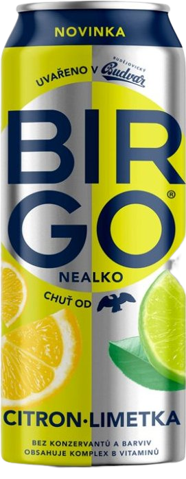 Produktbild von Budweiser Budvar - Birgo Nealko Citron Limetka