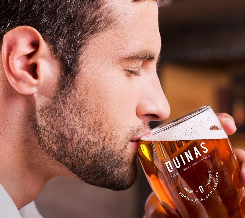 Cerveja Quinas brewery from Portugal