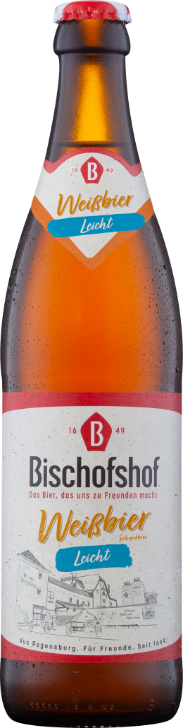 Produktbild von Brauerei Bischofshof - Weißbier Leicht