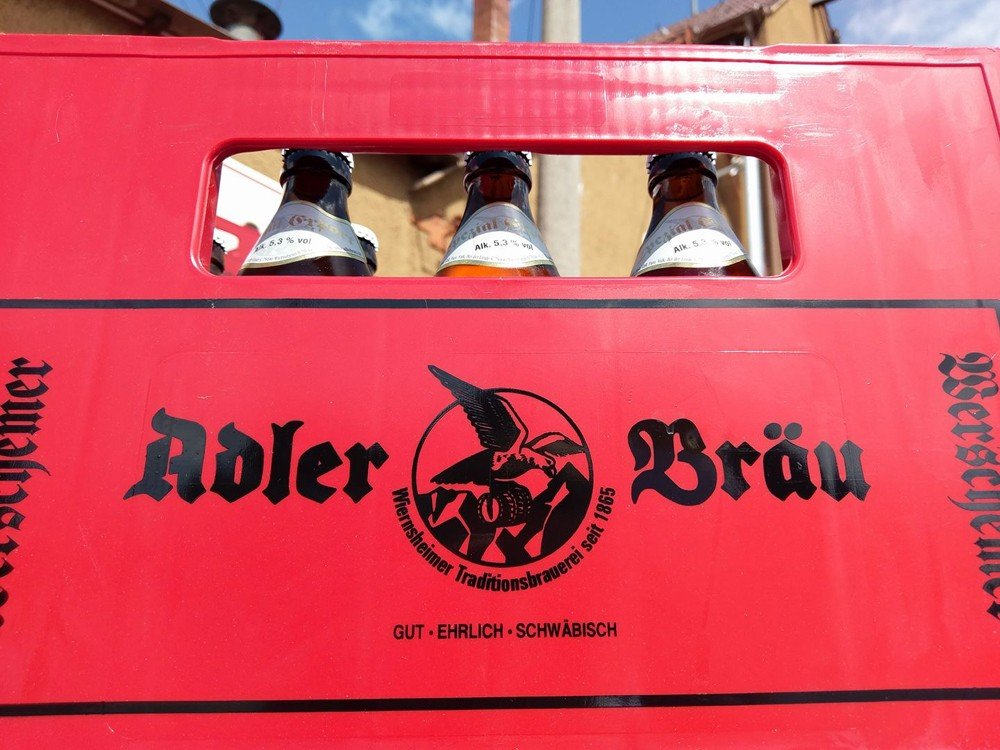 Adler-Bräu Wiernsheim brewery from Germany