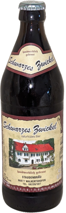 Product image of Staudenbräu Schorer - Schwarzes Zwickel