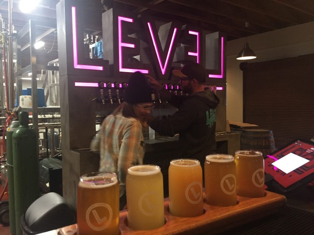 Level Beer brewery from United States