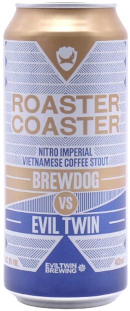 Produktbild von Evil Twin - Roaster Coaster vs. Brewdog Nitro Imprrial Viatnamese Coffee Stout