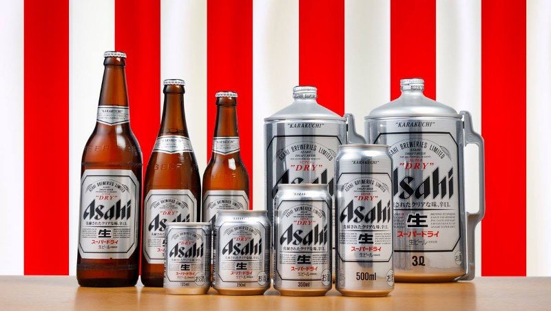 Asahi Breweries brewery from Japan