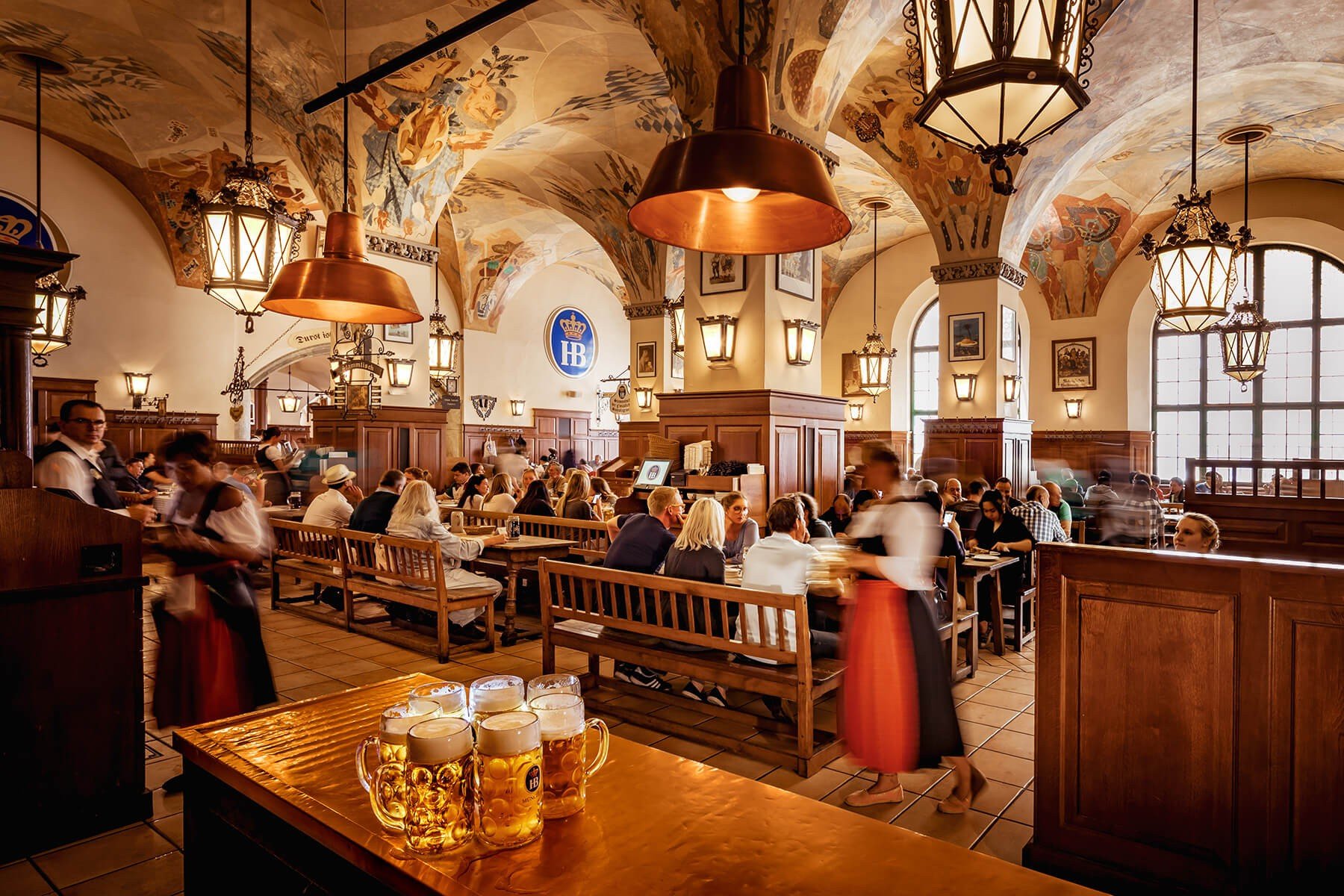 Hofbräu München brewery from Germany