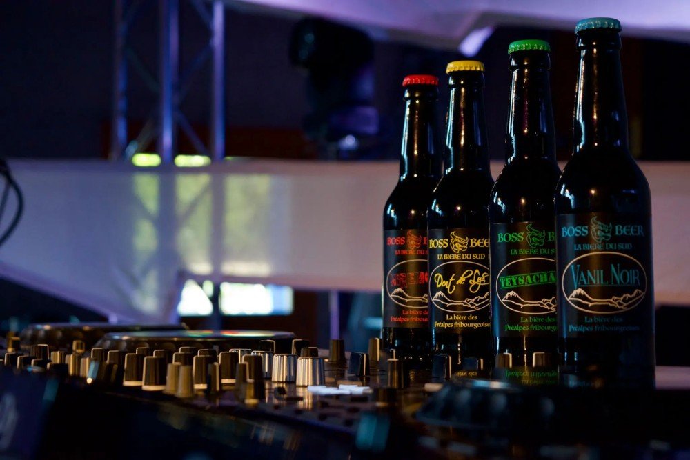 Boss'Beer brewery from Switzerland