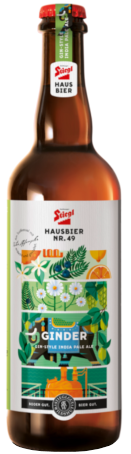 Product image of Stiegl - Hausbier Nr. 49 Ginder