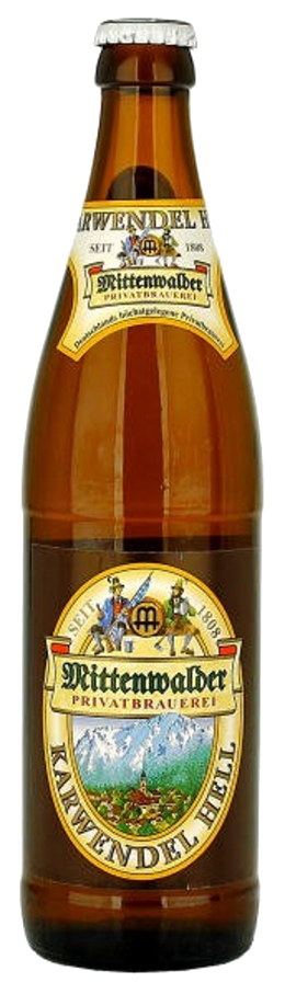 Produktbild von Brauerei Mittenwald - Karwendel Hell