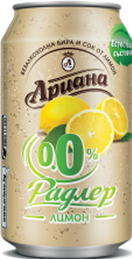 Produktbild von Pivovarna Zagorka - Ariana Radler Limon 0.0%