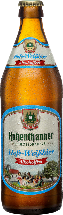 Produktbild von Hohenthanner - Hefe-Weißbier Alkoholfrei