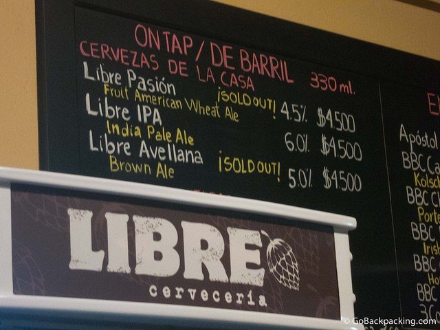 Cerveceria Libre brewery from Colombia
