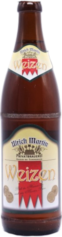 Produktbild von Brauerei Ulrich Martin - Weizen