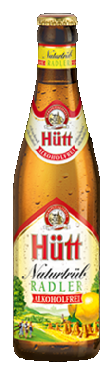 Produktbild von Hütt Brauerei - Hütt Naturtrüb Radler Alkoholfrei