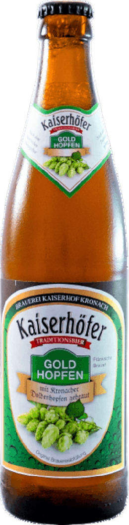 Produktbild von Brauerei Kaiserhof Kronach - Kaiserhöfer Goldhopfen