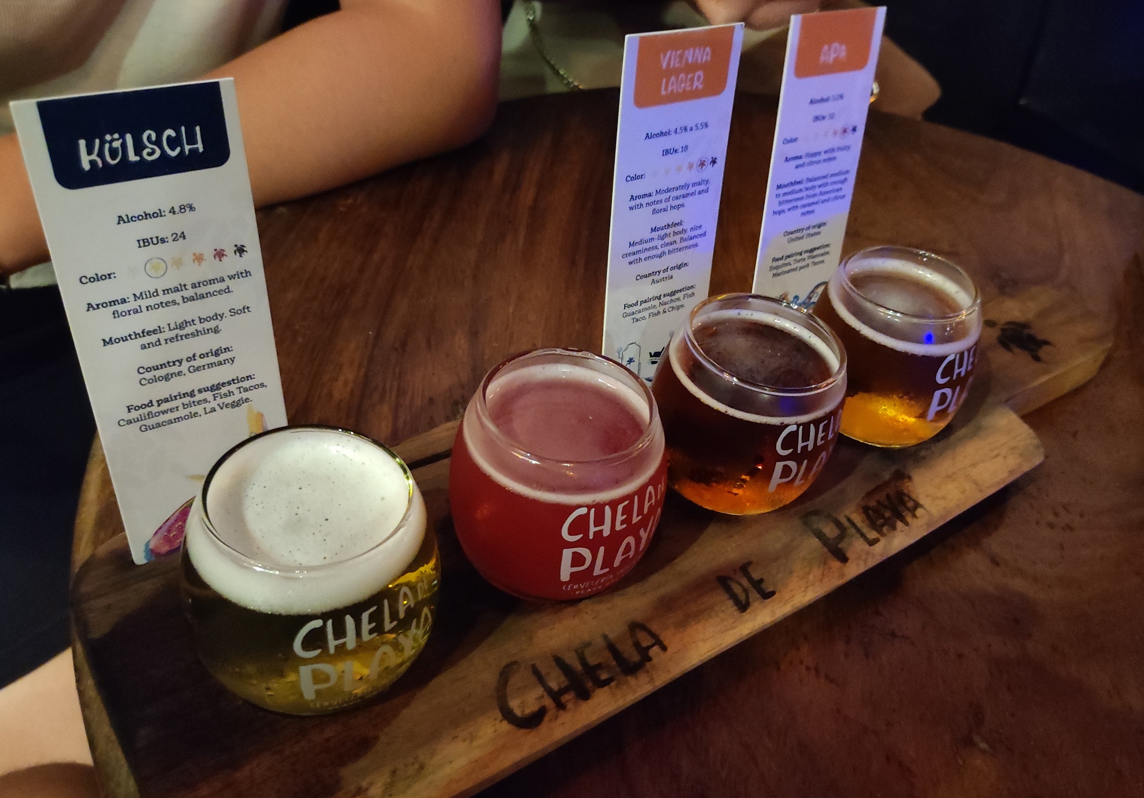 Chela de Playa brewery from Mexico
