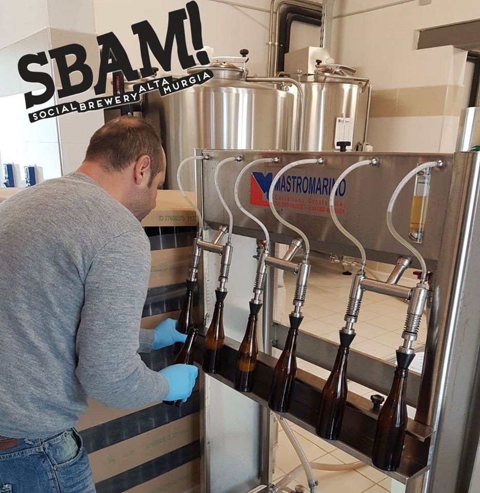 Sbam Social Brewery Alta Murgia brewery from Italy