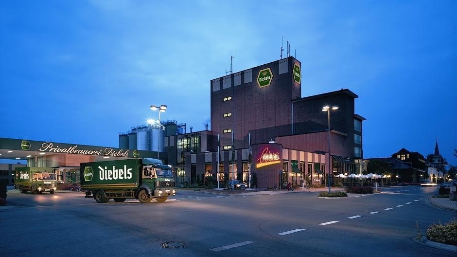 Brauerei Diebels brewery from Germany