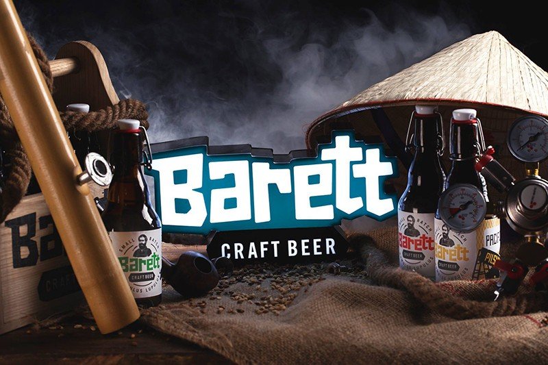 Barett Craft Beer brewery from Vietnam