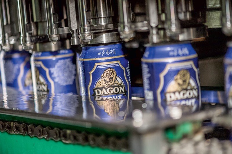 Dagon brewery from Myanmar