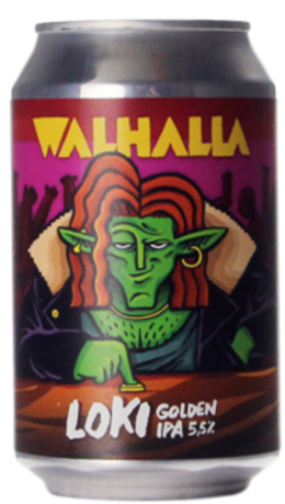 Produktbild von Walhalla Craft Beer - Loki Golden IPA