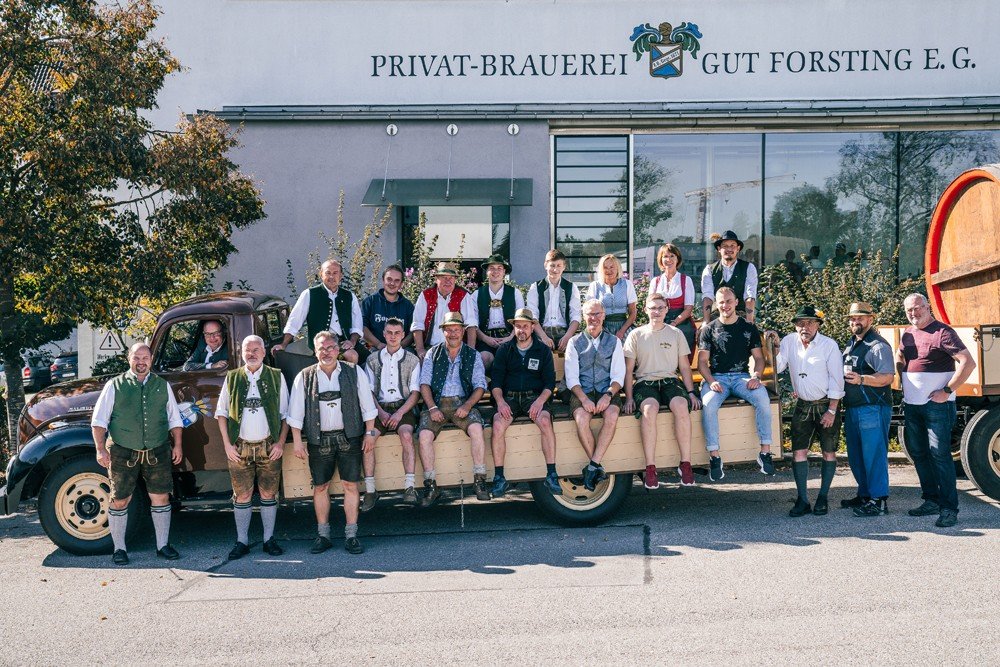 Privat-Brauerei Gut Forsting e.G. brewery from Germany