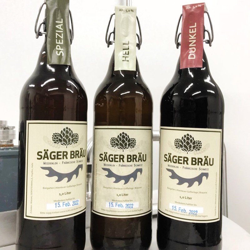 Säger Bräu brewery from Germany