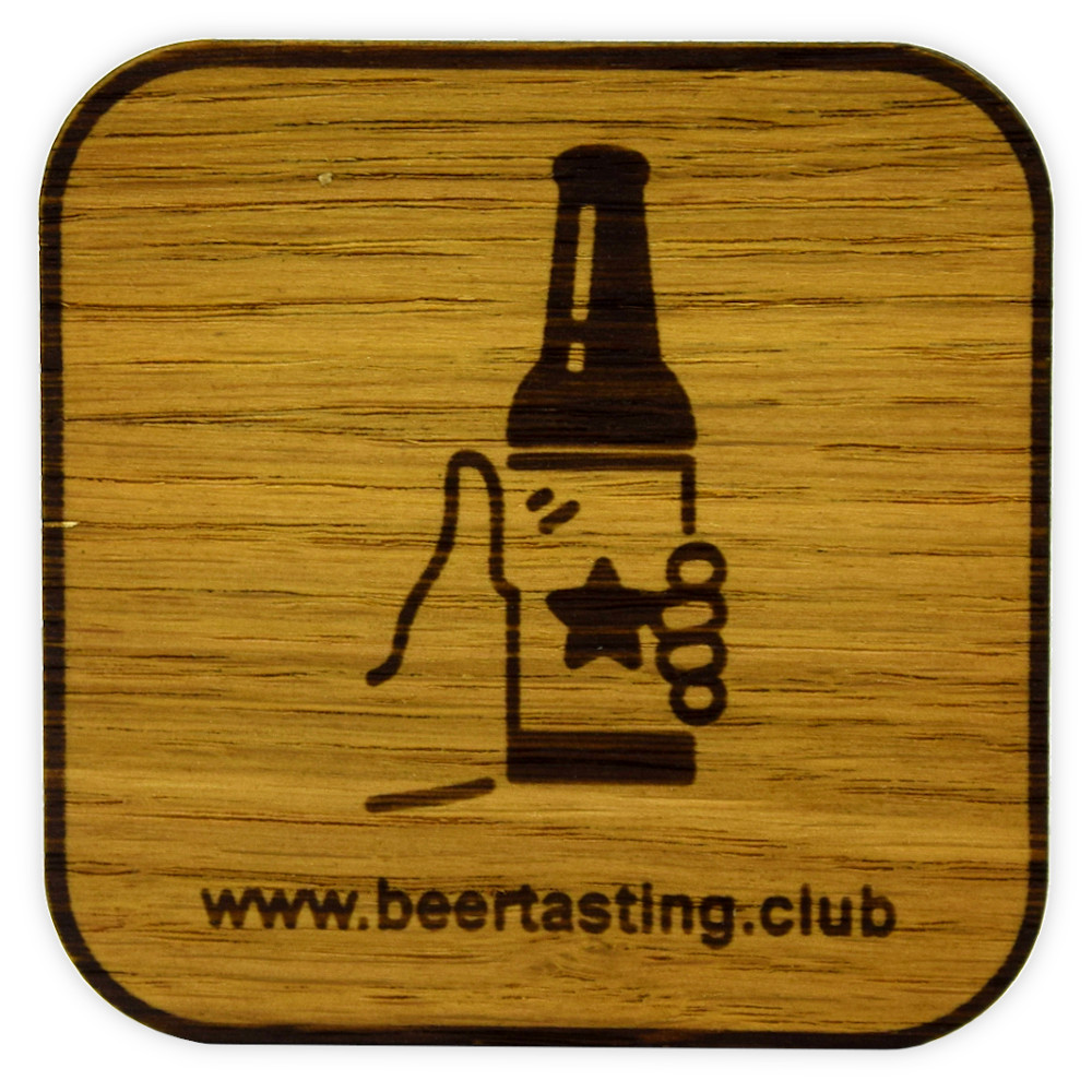 BeerTasting Bierdeckel aus Holz