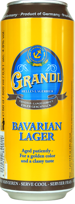 Produktbild von Ankerbräu Nördlingen  - Grandl Bavarian Lager Can