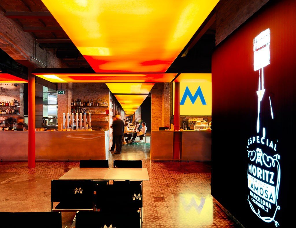 Fabrica Moritz Barcelona brewery from Spain