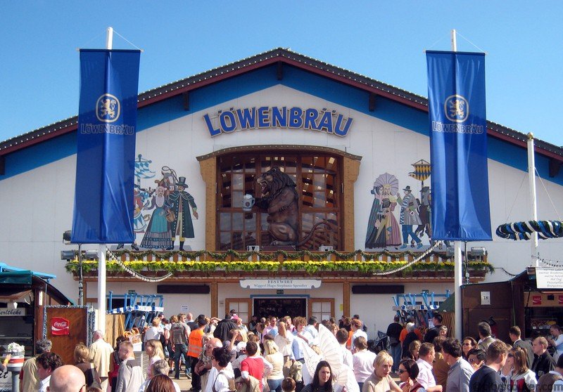 Löwenbräu München brewery from Germany