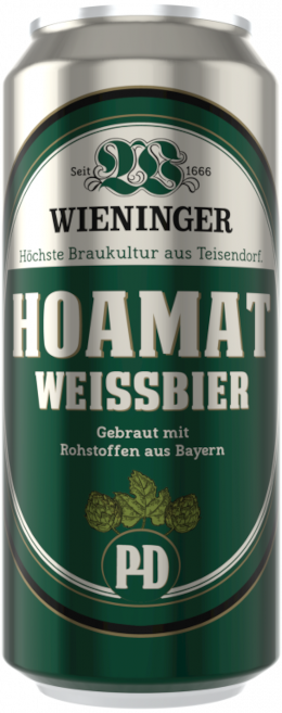 Product image of Wieninger - Hoamat Weissbier Can