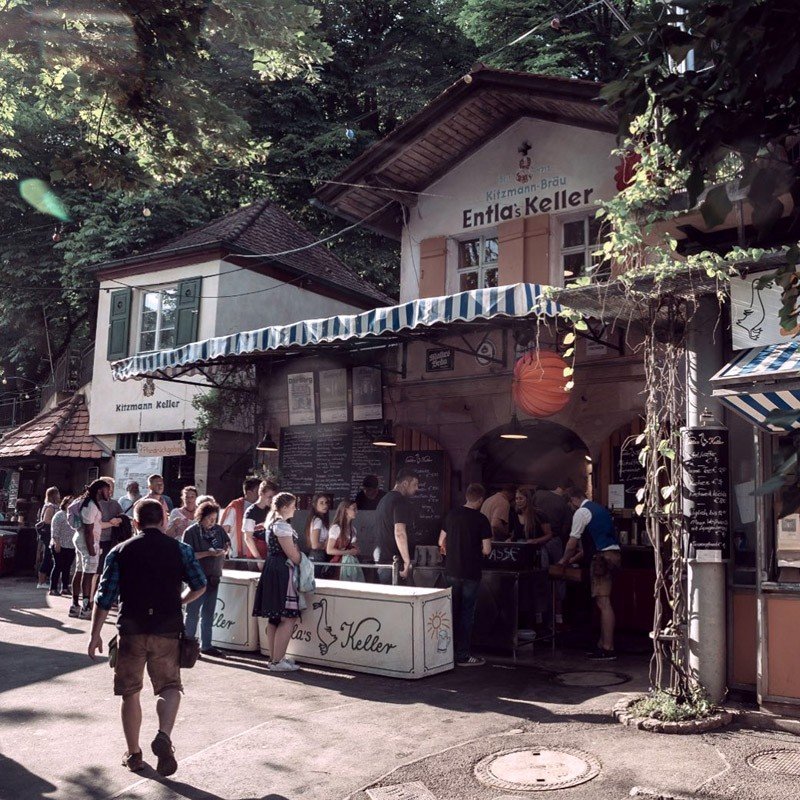 Entla's Keller Biergarten brewery from Germany