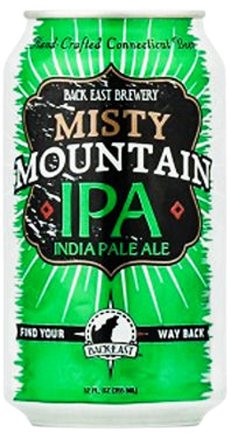 Produktbild von Back East Misty Mountain IPA
