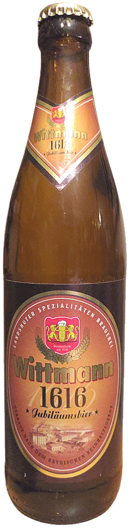 Produktbild von Brauerei C.Wittmann - 1616 Jubiläumsbier RETIRED