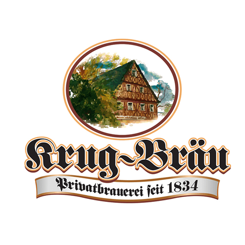 Logo of Krug-Bräu brewery