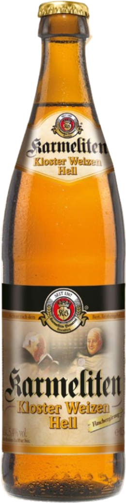 Produktbild von Karmeliten Brauerei Straubing - Kloster Weizen Hell