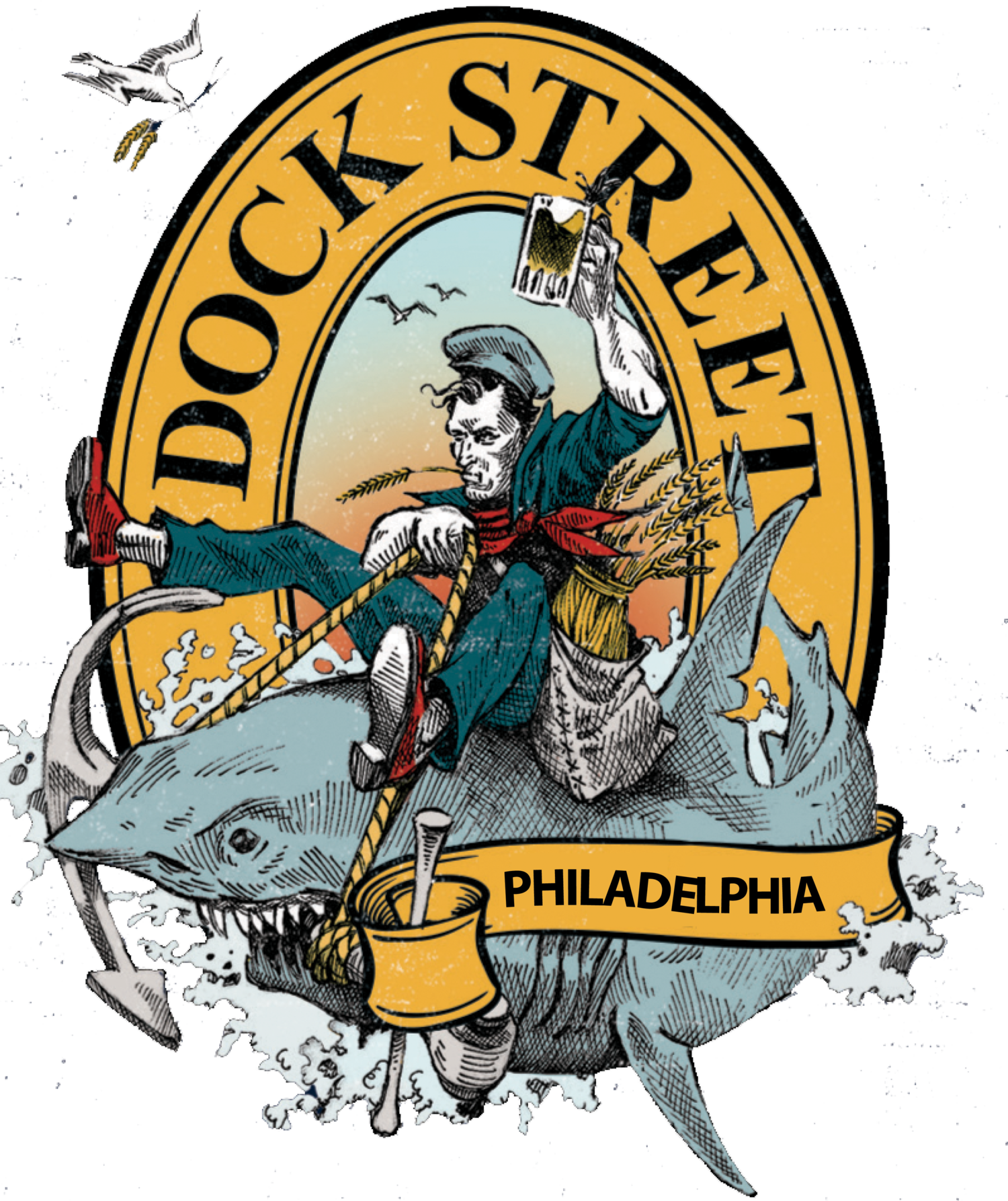 Logo of Dock Street Brewery brewery