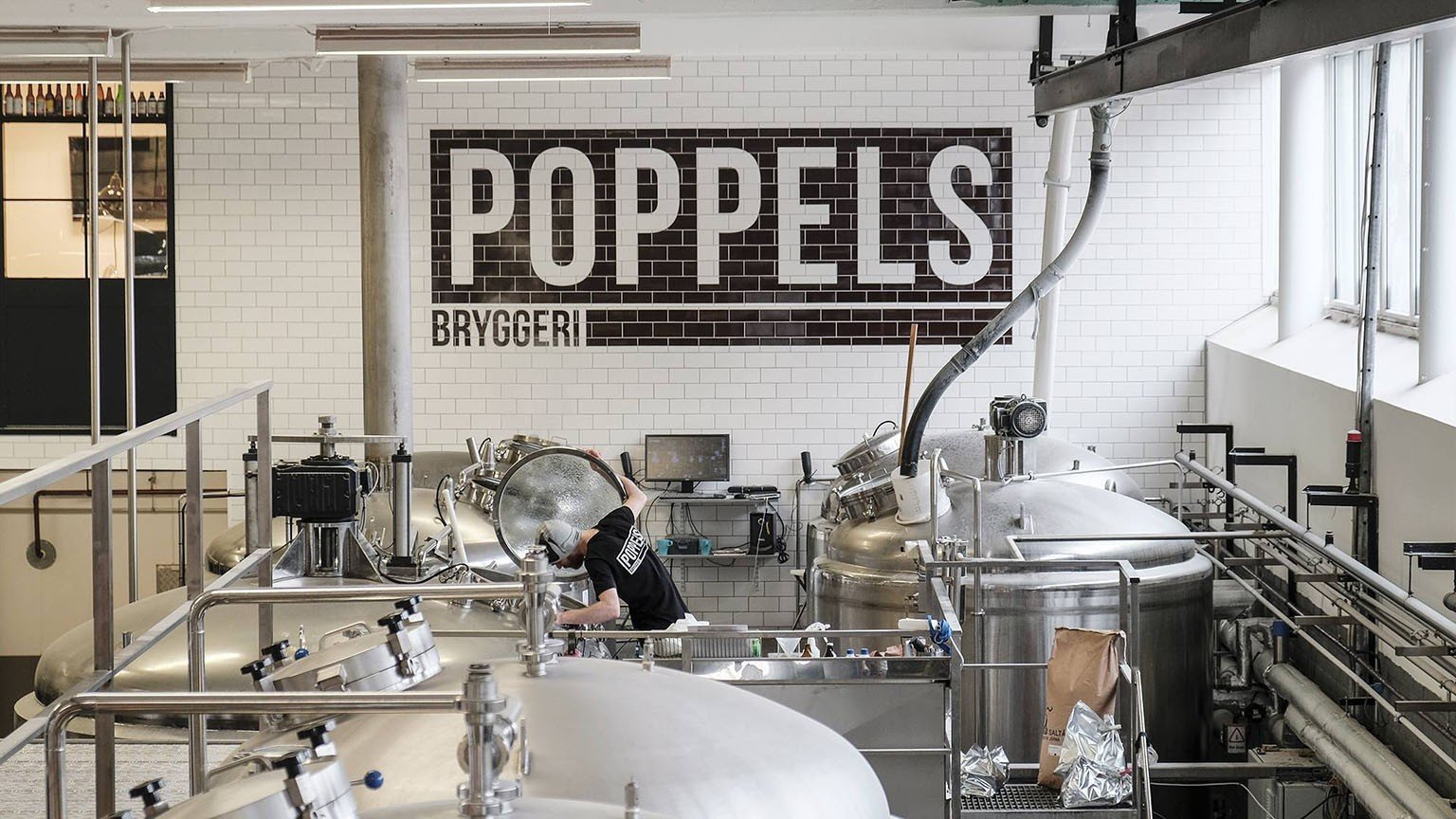 Poppels Bryggeri brewery from Sweden