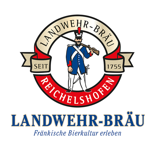 Logo of Landwehr-Bräu brewery