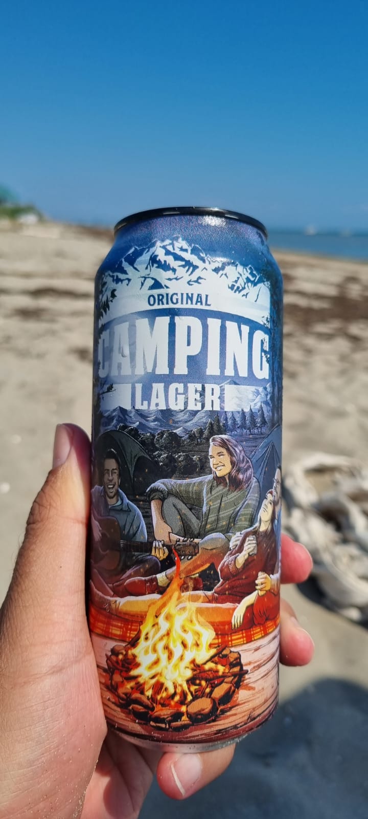 Camping Lager Hell - Tray mit 24 Dosen