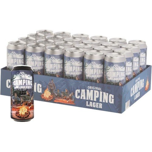 Camping Lager Brauerei aus Österreich