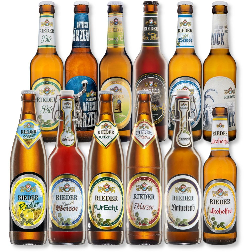 Rieder Bier Probierset - Monatspaket 09