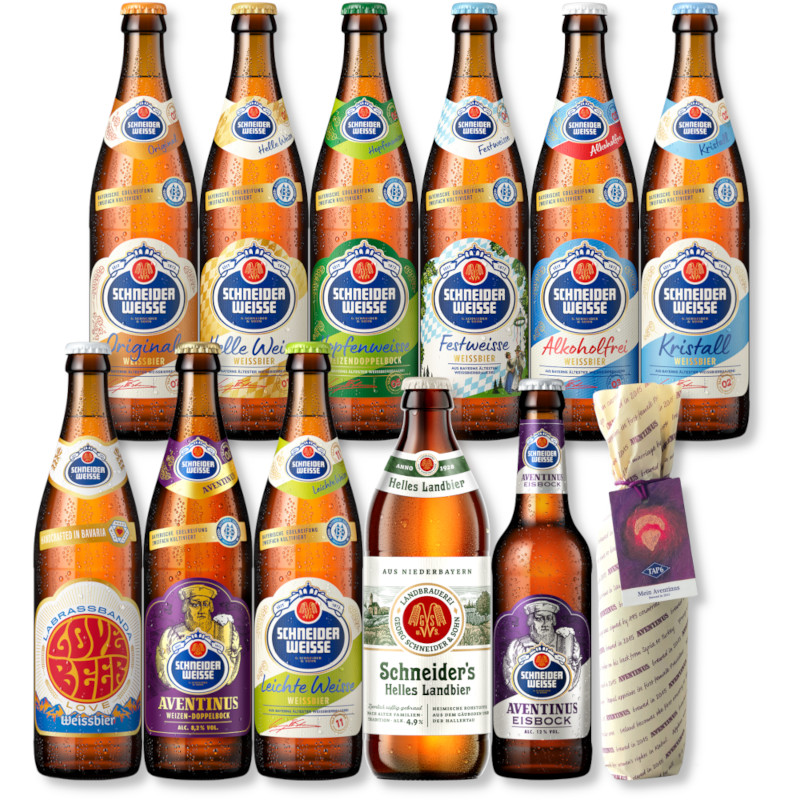 Schneider Weisse Bier Probierset - Monatspaket 10