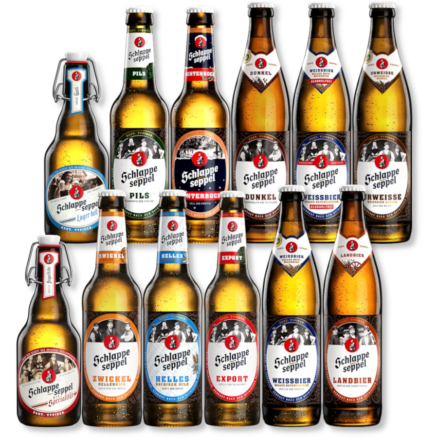 Schlappeseppel Bier Probierset - Monatspaket 11