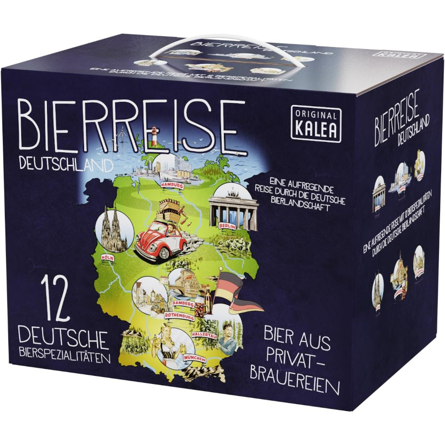 Bierreise Deutschland mit 12 Bieren