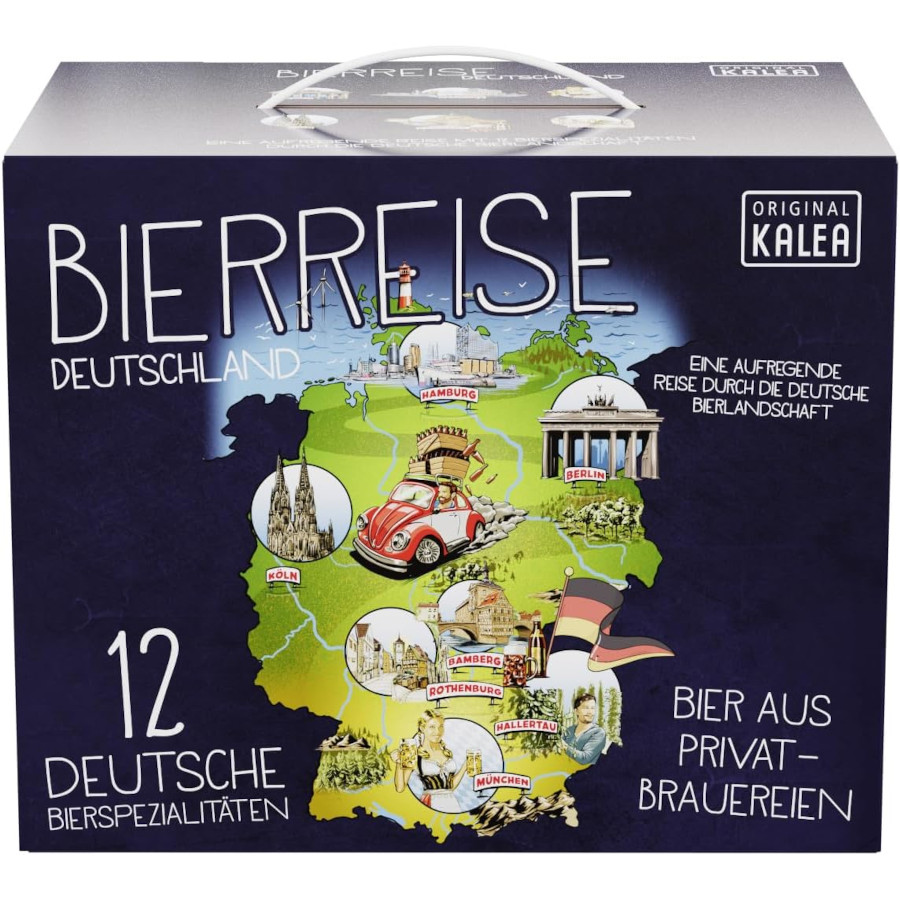 Bierreise Deutschland mit 12 Bieren